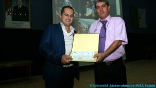 Cérémonie de clôture de de l’université d’été ANSEJ 104 Ceremonie cloture universite ete ANSEJ Universite de Bejaia Maison entrepreunariat 17 Septembre 2015 104