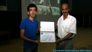 Cérémonie de clôture de de l’université d’été ANSEJ 105 Ceremonie cloture universite ete ANSEJ Universite de Bejaia Maison entrepreunariat 17 Septembre 2015 105