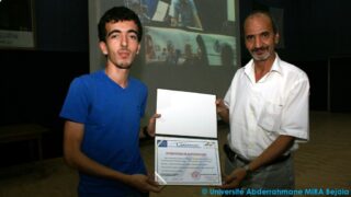 Cérémonie de clôture de de l’université d’été ANSEJ 107 Ceremonie cloture universite ete ANSEJ Universite de Bejaia Maison entrepreunariat 17 Septembre 2015 107