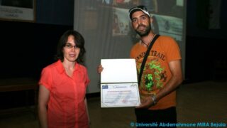 Cérémonie de clôture de de l’université d’été ANSEJ 111 Ceremonie cloture universite ete ANSEJ Universite de Bejaia Maison entrepreunariat 17 Septembre 2015 111