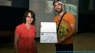 Cérémonie de clôture de de l’université d’été ANSEJ 112 Ceremonie cloture universite ete ANSEJ Universite de Bejaia Maison entrepreunariat 17 Septembre 2015 112