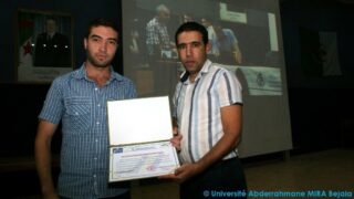 Cérémonie de clôture de de l’université d’été ANSEJ 120 Ceremonie cloture universite ete ANSEJ Universite de Bejaia Maison entrepreunariat 17 Septembre 2015 120