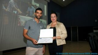 Cérémonie de clôture de de l’université d’été ANSEJ 125 Ceremonie cloture universite ete ANSEJ Universite de Bejaia Maison entrepreunariat 17 Septembre 2015 125