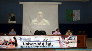 Cérémonie de clôture de de l’université d’été ANSEJ 139 Ceremonie cloture universite ete ANSEJ Universite de Bejaia Maison entrepreunariat 17 Septembre 2015 139