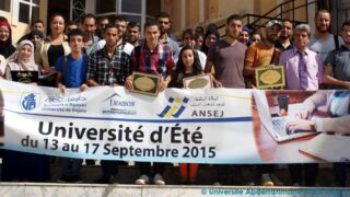 Cérémonie de clôture de de l’université d’été ANSEJ 143 Ceremonie cloture universite ete ANSEJ Universite de Bejaia Maison entrepreunariat 17 Septembre 2015 143