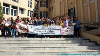 Cérémonie de clôture de de l’université d’été ANSEJ 146 Ceremonie cloture universite ete ANSEJ Universite de Bejaia Maison entrepreunariat 17 Septembre 2015 146
