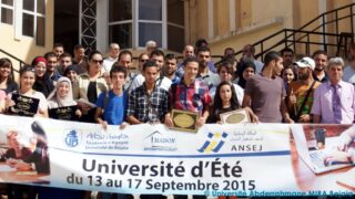 Cérémonie de clôture de de l’université d’été ANSEJ 151 Ceremonie cloture universite ete ANSEJ Universite de Bejaia Maison entrepreunariat 17 Septembre 2015 151