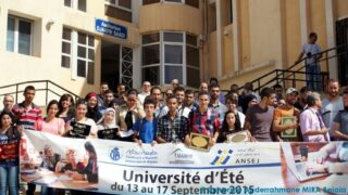 Cérémonie de clôture de de l’université d’été ANSEJ 158 Ceremonie cloture universite ete ANSEJ Universite de Bejaia Maison entrepreunariat 17 Septembre 2015 158