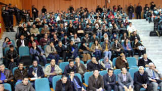 Medailles Fiels Cedric Villani et Ngo Bao Chau Universite Bejaia en Hommage Maurice Audin 08 Decembre 2018 009
