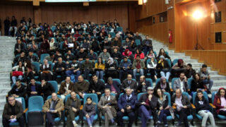 Medailles Fiels Cedric Villani et Ngo Bao Chau Universite Bejaia en Hommage Maurice Audin 08 Decembre 2018 013