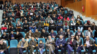 Medailles Fiels Cedric Villani et Ngo Bao Chau Universite Bejaia en Hommage Maurice Audin 08 Decembre 2018 014