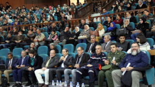 Medailles Fiels Cedric Villani et Ngo Bao Chau Universite Bejaia en Hommage Maurice Audin 08 Decembre 2018 019
