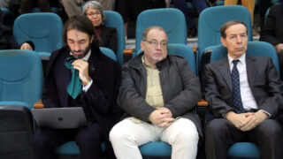 Medailles Fiels Cedric Villani et Ngo Bao Chau Universite Bejaia en Hommage Maurice Audin 08 Decembre 2018 030