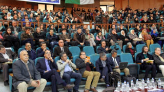 Medailles Fiels Cedric Villani et Ngo Bao Chau Universite Bejaia en Hommage Maurice Audin 08 Decembre 2018 035