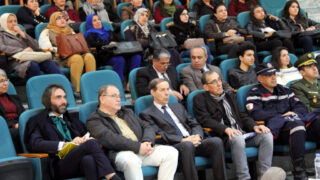 Medailles Fiels Cedric Villani et Ngo Bao Chau Universite Bejaia en Hommage Maurice Audin 08 Decembre 2018 038