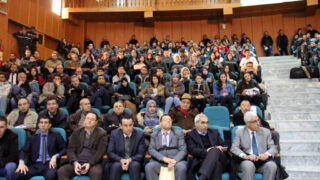 Medailles Fiels Cedric Villani et Ngo Bao Chau Universite Bejaia en Hommage Maurice Audin 08 Decembre 2018 039