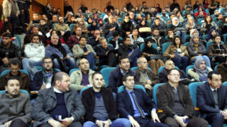 Medailles Fiels Cedric Villani et Ngo Bao Chau Universite Bejaia en Hommage Maurice Audin 08 Decembre 2018 043