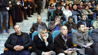 Medailles Fiels Cedric Villani et Ngo Bao Chau Universite Bejaia en Hommage Maurice Audin 08 Decembre 2018 045