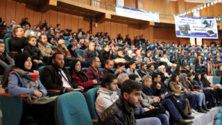 Medailles Fiels Cedric Villani et Ngo Bao Chau Universite Bejaia en Hommage Maurice Audin 08 Decembre 2018 052