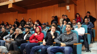 Medailles Fiels Cedric Villani et Ngo Bao Chau Universite Bejaia en Hommage Maurice Audin 08 Decembre 2018 062