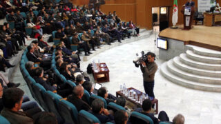 Medailles Fiels Cedric Villani et Ngo Bao Chau Universite Bejaia en Hommage Maurice Audin 08 Decembre 2018 072