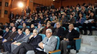 Medailles Fiels Cedric Villani et Ngo Bao Chau Universite Bejaia en Hommage Maurice Audin 08 Decembre 2018 075