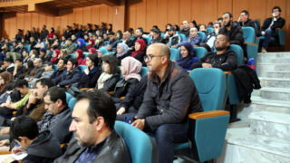 Medailles Fiels Cedric Villani et Ngo Bao Chau Universite Bejaia en Hommage Maurice Audin 08 Decembre 2018 086
