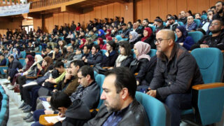 Medailles Fiels Cedric Villani et Ngo Bao Chau Universite Bejaia en Hommage Maurice Audin 08 Decembre 2018 087