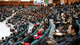 Medailles Fiels Cedric Villani et Ngo Bao Chau Universite Bejaia en Hommage Maurice Audin 08 Decembre 2018 090