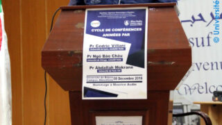 Medailles Fiels Cedric Villani et Ngo Bao Chau Universite Bejaia en Hommage Maurice Audin 08 Decembre 2018 107