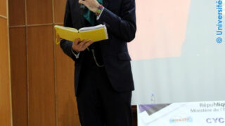 Medailles Fiels Cedric Villani et Ngo Bao Chau Universite Bejaia en Hommage Maurice Audin 08 Decembre 2018 133