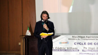 Medailles Fiels Cedric Villani et Ngo Bao Chau Universite Bejaia en Hommage Maurice Audin 08 Decembre 2018 145