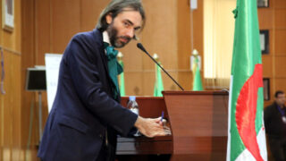 Medailles Fiels Cedric Villani et Ngo Bao Chau Universite Bejaia en Hommage Maurice Audin 08 Decembre 2018 155