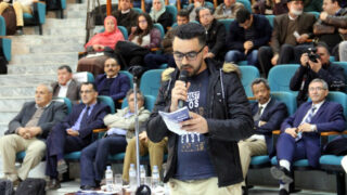 Medailles Fiels Cedric Villani et Ngo Bao Chau Universite Bejaia en Hommage Maurice Audin 08 Decembre 2018 164