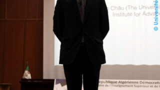 Medailles Fiels Cedric Villani et Ngo Bao Chau Universite Bejaia en Hommage Maurice Audin 08 Decembre 2018 171