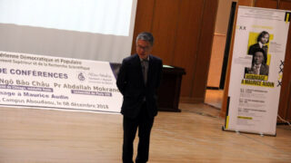 Medailles Fiels Cedric Villani et Ngo Bao Chau Universite Bejaia en Hommage Maurice Audin 08 Decembre 2018 178