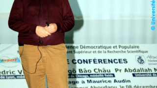 Medailles Fiels Cedric Villani et Ngo Bao Chau Universite Bejaia en Hommage Maurice Audin 08 Decembre 2018 204