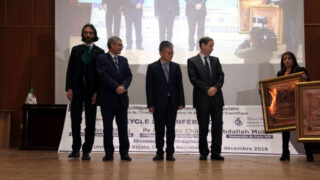Medailles Fiels Cedric Villani et Ngo Bao Chau Universite Bejaia en Hommage Maurice Audin 08 Decembre 2018 211