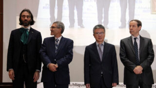 Medailles Fiels Cedric Villani et Ngo Bao Chau Universite Bejaia en Hommage Maurice Audin 08 Decembre 2018 216