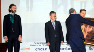 Medailles Fiels Cedric Villani et Ngo Bao Chau Universite Bejaia en Hommage Maurice Audin 08 Decembre 2018 221