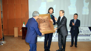 Medailles Fiels Cedric Villani et Ngo Bao Chau Universite Bejaia en Hommage Maurice Audin 08 Decembre 2018 222