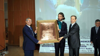 Medailles Fiels Cedric Villani et Ngo Bao Chau Universite Bejaia en Hommage Maurice Audin 08 Decembre 2018 226