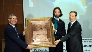 Medailles Fiels Cedric Villani et Ngo Bao Chau Universite Bejaia en Hommage Maurice Audin 08 Decembre 2018 228