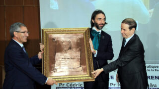 Medailles Fiels Cedric Villani et Ngo Bao Chau Universite Bejaia en Hommage Maurice Audin 08 Decembre 2018 229
