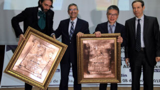 Medailles Fiels Cedric Villani et Ngo Bao Chau Universite Bejaia en Hommage Maurice Audin 08 Decembre 2018 242