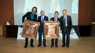 Medailles Fiels Cedric Villani et Ngo Bao Chau Universite Bejaia en Hommage Maurice Audin 08 Decembre 2018 243