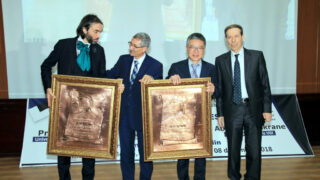 Medailles Fiels Cedric Villani et Ngo Bao Chau Universite Bejaia en Hommage Maurice Audin 08 Decembre 2018 247