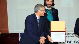 Medailles Fiels Cedric Villani et Ngo Bao Chau Universite Bejaia en Hommage Maurice Audin 08 Decembre 2018 256