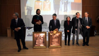 Medailles Fiels Cedric Villani et Ngo Bao Chau Universite Bejaia en Hommage Maurice Audin 08 Decembre 2018 258