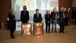 Medailles Fiels Cedric Villani et Ngo Bao Chau Universite Bejaia en Hommage Maurice Audin 08 Decembre 2018 259